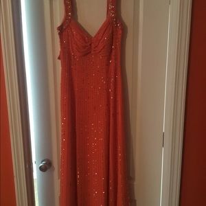 Beautiful Orange Gown